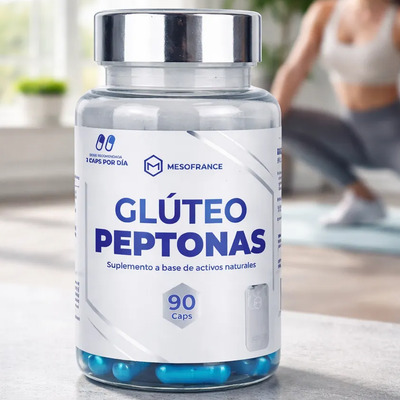 Gluteo Peptonas Mesofrance Activos Naturales 90caps | Meses sin interés
