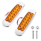 Par Foco Luz Lateral Led Bi-volts Trocha 12/24v