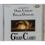 Cd Opera Choruses Popular Overtures-golden Classics (2 Cds )