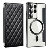 Funda Premium Elegante Agenda Magnet Para Samsung S22 Ultra