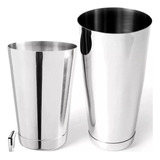 Coqueteleira Inox Profissional Boston Barman 2 Copos Linda