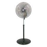 Ventilador De Pie Mytek 3317 Negro Con 3 Aspas Color  Plateado De  Metal, 20  De Diámetro 127 v