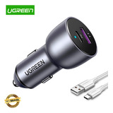 Ugreen Carregador Veicular Turbo Máx. 42.5w + Cabo Usb A/c