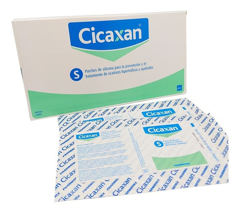 Cicaxan S // 2 Parches De Silicona Rectangulares 150x20mm 