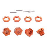 4pcs Adaptadores De Bujes Hexagonales De Rueda Rc Para 1/8