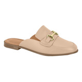 Mule Vizzano Sapato Calcanhar Aberto Social Formal Feminino