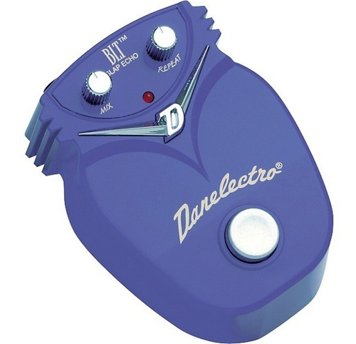 Pedal De Efecto De Guitarra Danelectro Dj-3 Slap Echo Color Violeta