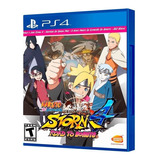 Naruto Shippuden: Ultimate Ninja Storm 4 Road To Boruto  Naruto Shippuden: Ultimate Ninja Storm Standard Edition Bandai Namco Ps4 Físico