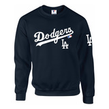 Sudadera Dodgers, Cuello Redondo Unisex D03