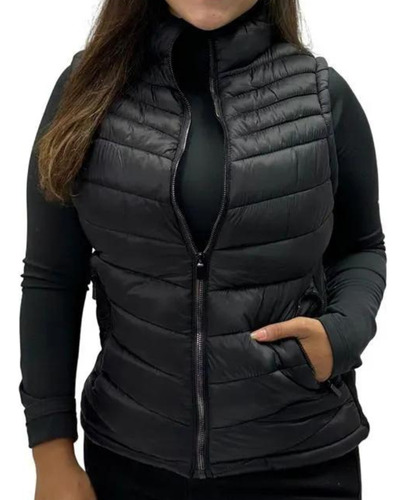 Colete Peluciado Puffer Fem Bobojaco Nylon Premium 1443a