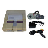 Console Snes Fat Snsm-001 Funcionando Perfeitamente