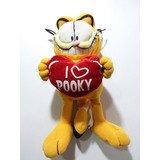 Peluche Garfield Love Pooky- Nanco- Vintage 30 Cm