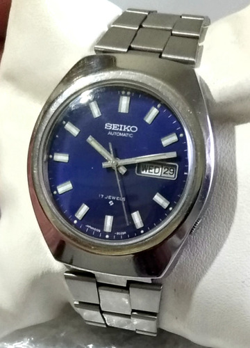 Seiko 6109-8029 Azul Automático Excelente Estado Estilo 6119