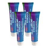 4 Lubricantes Retardantes Delay Sxo Sabor Manzana 18ml