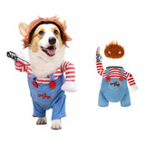 Muñeco Mortal Fantasia De Halloween Pets Dogs Chucky Tamanho