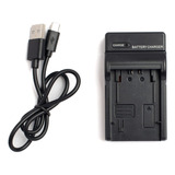 Cargador Usb Para Bat Sony Fh50, Fv50, Fp50