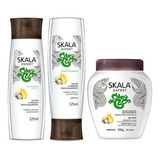 Skala Oleo De Coco Shampoo + Acondicionador + Mascara