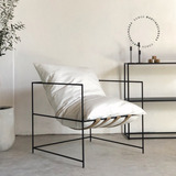 Sillon Sofa De Diseño Soft ( Hierro Y Yute )