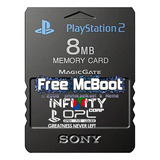 Memory Card 8mb Con Freemcboot