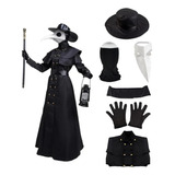 Plague Doctor Disfraz Steampunk Sacerdote Horror A