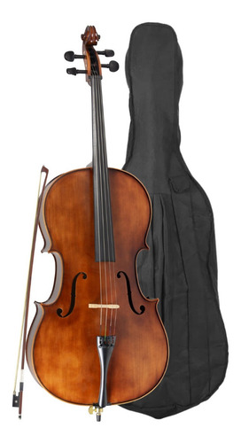 Violoncelo 4/4 Vivace Strauss Profissional Capa Arco Breu