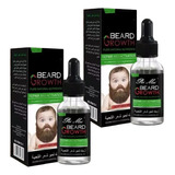 Serum Aceite Crecimiento Barba Bigote Cabello Pelo Hombres