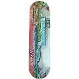 Tabla Skate Deck Guatambu Premium Whiro + Lija Goma Tuxs 