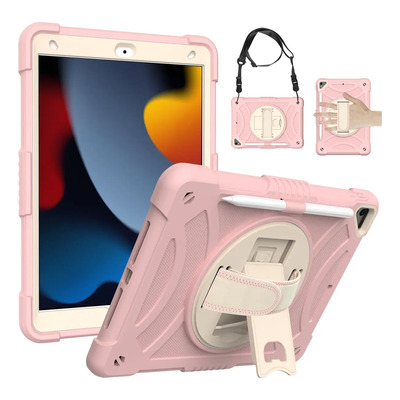 Funda Para iPad 9ª 8ª7ª Generación 10.2 Correa A2602  Rosa | Meses sin interés