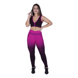 Legging Fitness Feminina Empina Bumbum Degrade Poliamida Orb