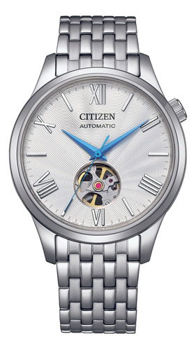 Reloj Citizen Nh913084a Para Hombre Triple Manecilla Acero