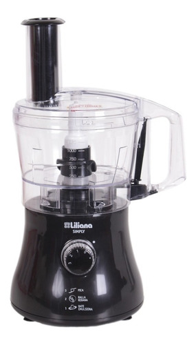 Multiprocesadora Liliana Simply Am600 650w Negra Outlet