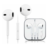 Auriculares Compatibles iPhone iPad Llamadas Música Color Blanco