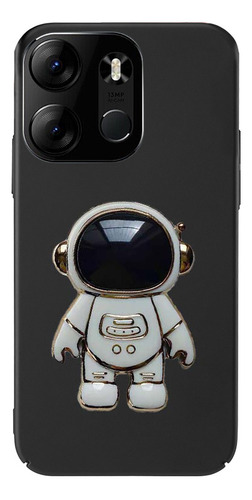 Estojo Para Tecno Pop 7 Flat Soft Astronauts