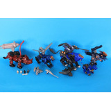 Lote Zoids Command Wolf Red Horn Gun Sniper Shield Tiger