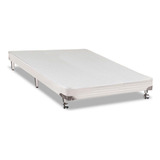 Cama Box Base Casal Gold Star Vitagel Branco (138x10)castor