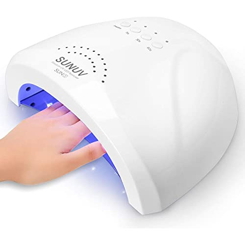 Uv Led Nail Lamp, Sunuv Gel Nail Light For Nail Polish 48w U