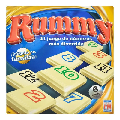 Rummy El Juego De Numeros Juego De Mesa Fotorama | Envío gratis
