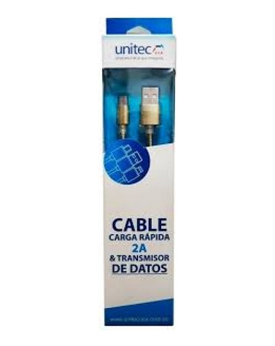 Cable Carga Rápida 2a Y Transmisor De Datos