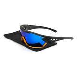 Gafas Deportivas Negra Lente Azul Nrc