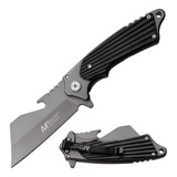 Navaja Mtech Usa Cleaver Gris Con Destapador Mt-a1186gy