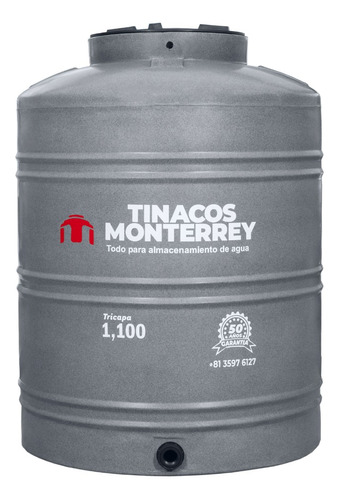Tinacos Monterrey Platino 1100 Litros Con Accesorios