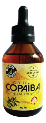 Óleo De Copaíba Da Amazônia 100% Puro / 100 Ml