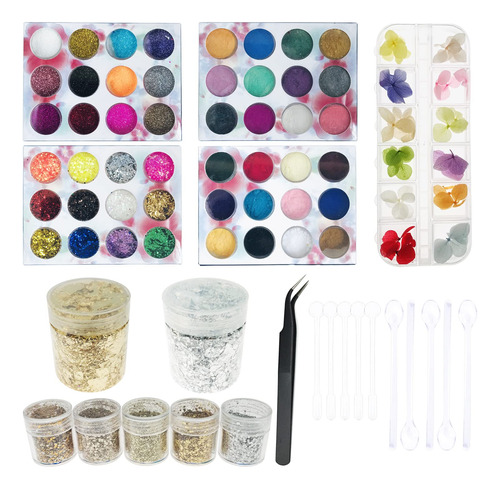 Woohome Resin Decoration Accessories Kit, 9 Style Resin Jew.