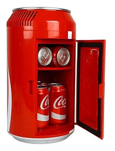 Mininevera Termoelectrica Portatil Coca-cola De 8 Latas, 5,4