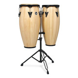 Set De Congas Con Stand City Series 10 Y 11 Lp646ny-aw Lat