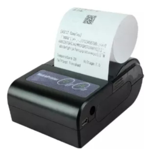 Impressora Termica Portatil Bluetooth 58mm Celular E Pc Mini