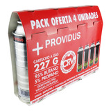 Pack Gas Butano 227 Gramos (4 Un) Providus