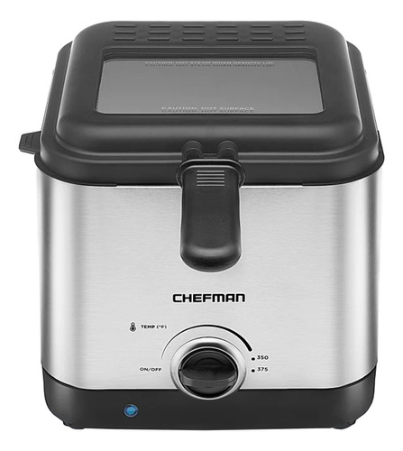 Freidora De Aceite Chefman Con Canasta 1,6 Qt Rj07-15-ss-mx