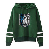 Shingeki No Kyojin Scout Regiment Cosplay Sudadera