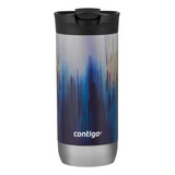 Botella Termo Mug Contigo Huron Couture 473ml Diseño Merlot